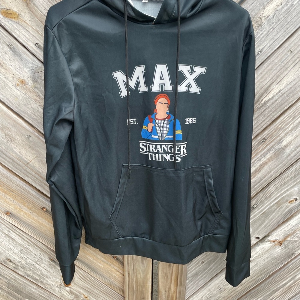 Black Stranger Things Hoodie